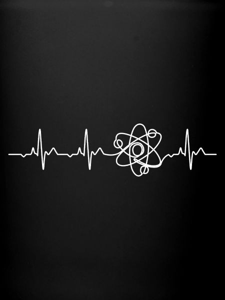 Science Heartbeat Atom