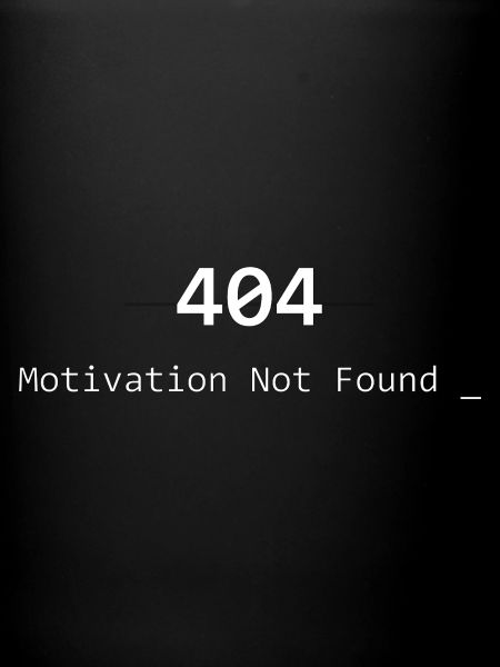 404 Motivation non trouvée