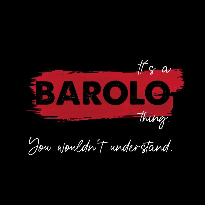 C’est un barolo thing