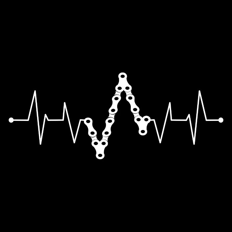Bicycle Heartbeat Bicycle Chain