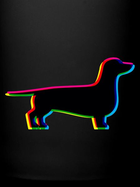 CMYK Dachshund