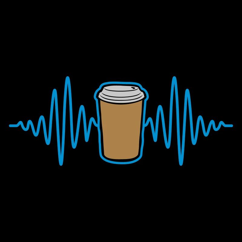Frequenz Kaffee Becher unterwegs