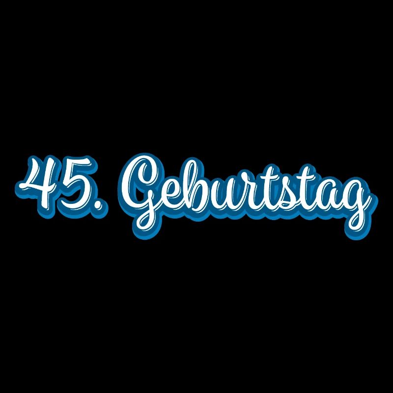 45. Geburtstag Geburtstagsgeschenk Geschenkidee