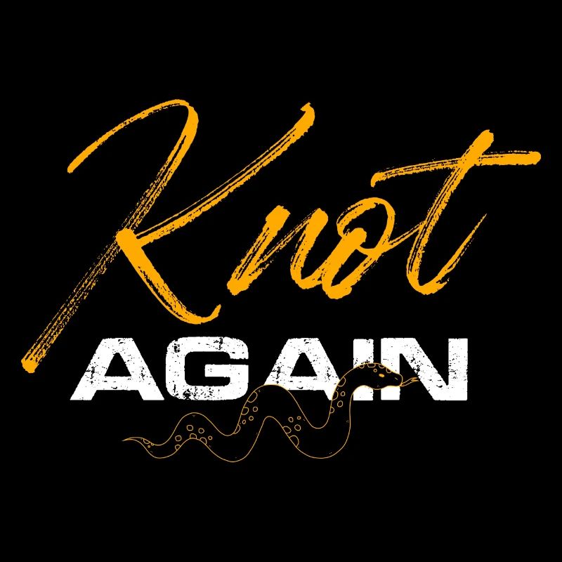 knot again Design for a snake enthusiast