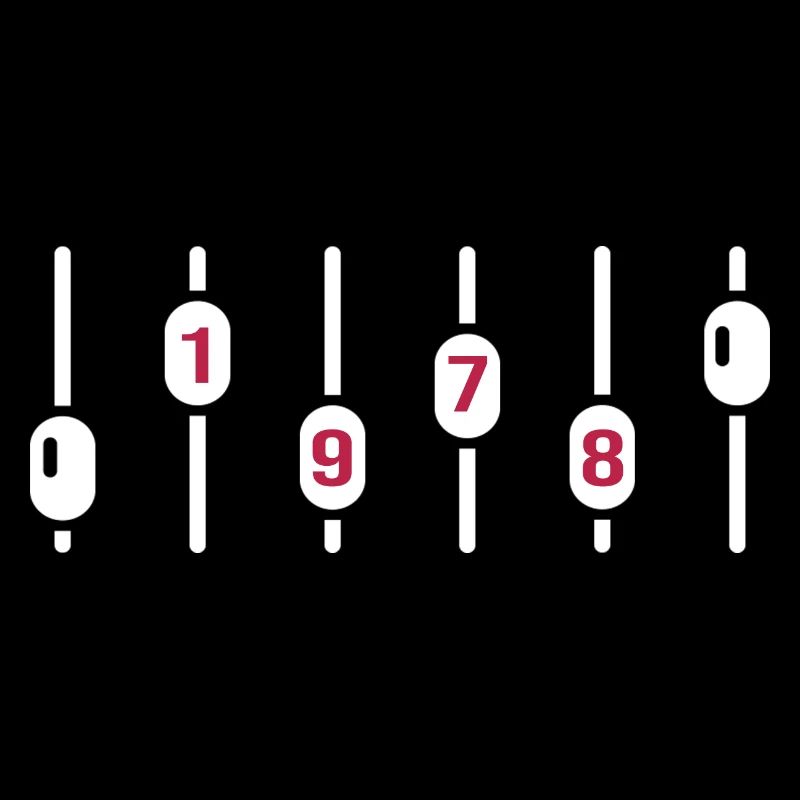 1978 geburtstag disco dj jubiläum sound engineer