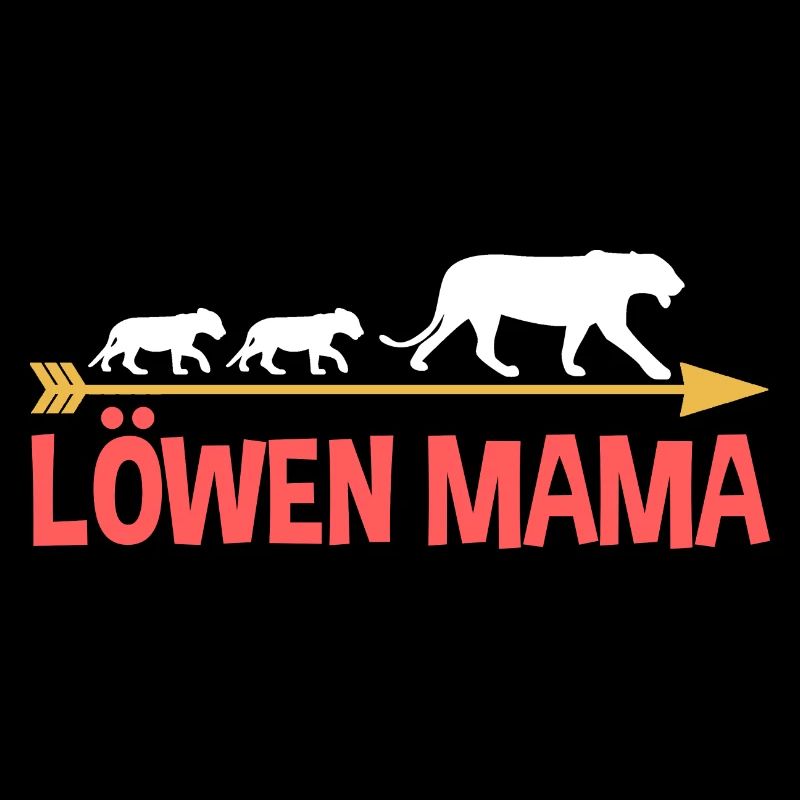 Mutter Löwen Mama