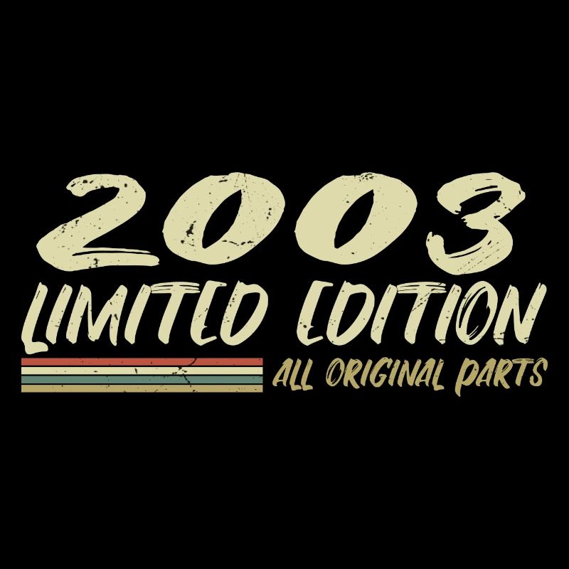 Geburtstagsgeschenk 2003 Geschenkidee 2003