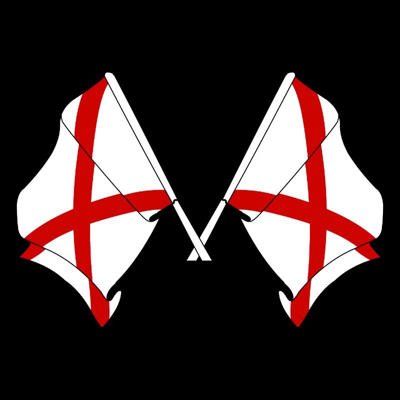 Two flags text ALABAMA