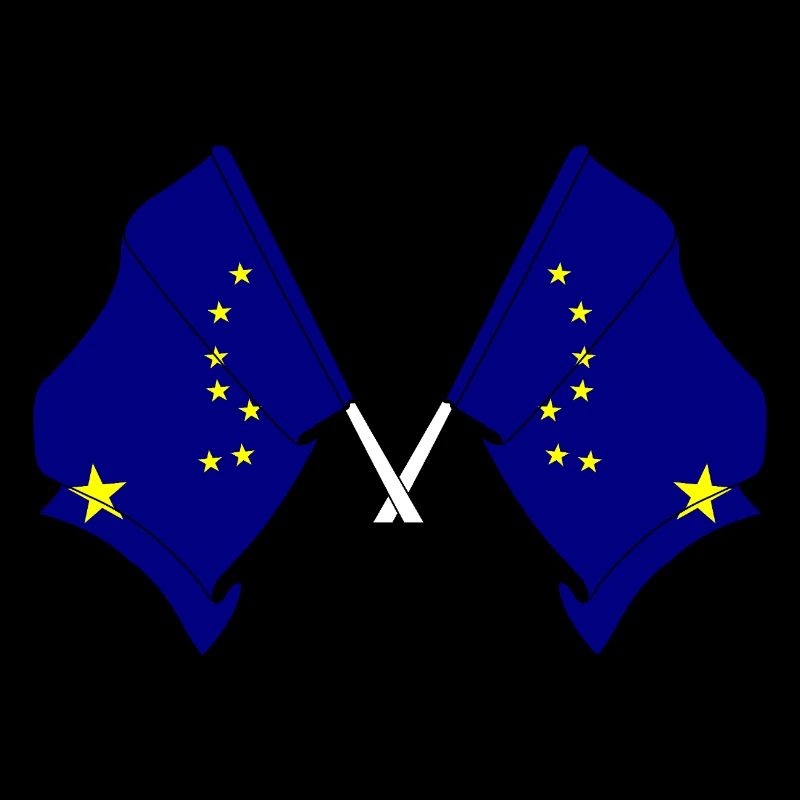 Two flags text ALASKA