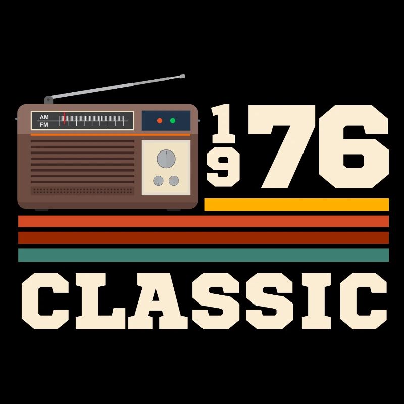 Anniversary 1976 retro classic