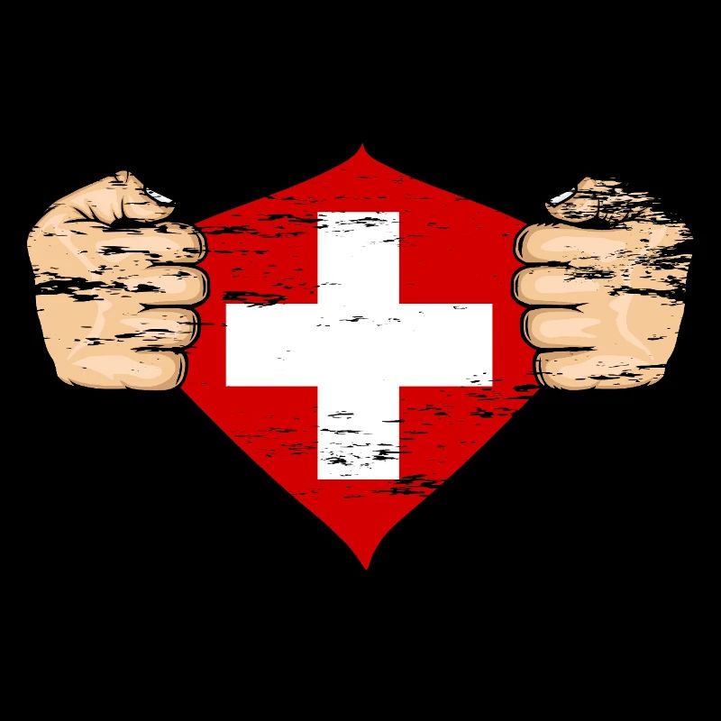 Drapeau suisse utilisé