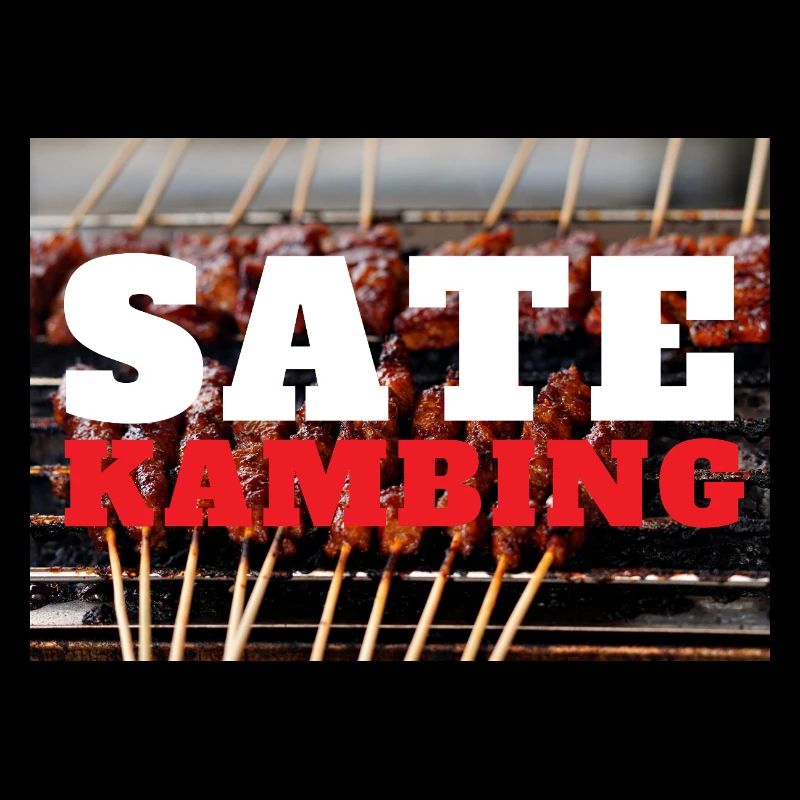 Imprimé INDONET Satay Kambing