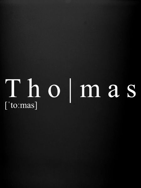 Thomas Définition Typographie