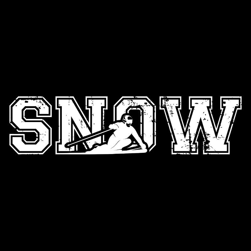Ski Snow Vintage Skiing