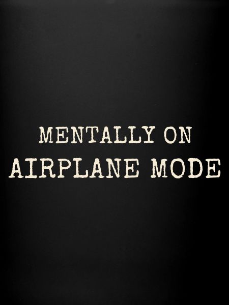 Mentalement dans l’avion, mode Introverti