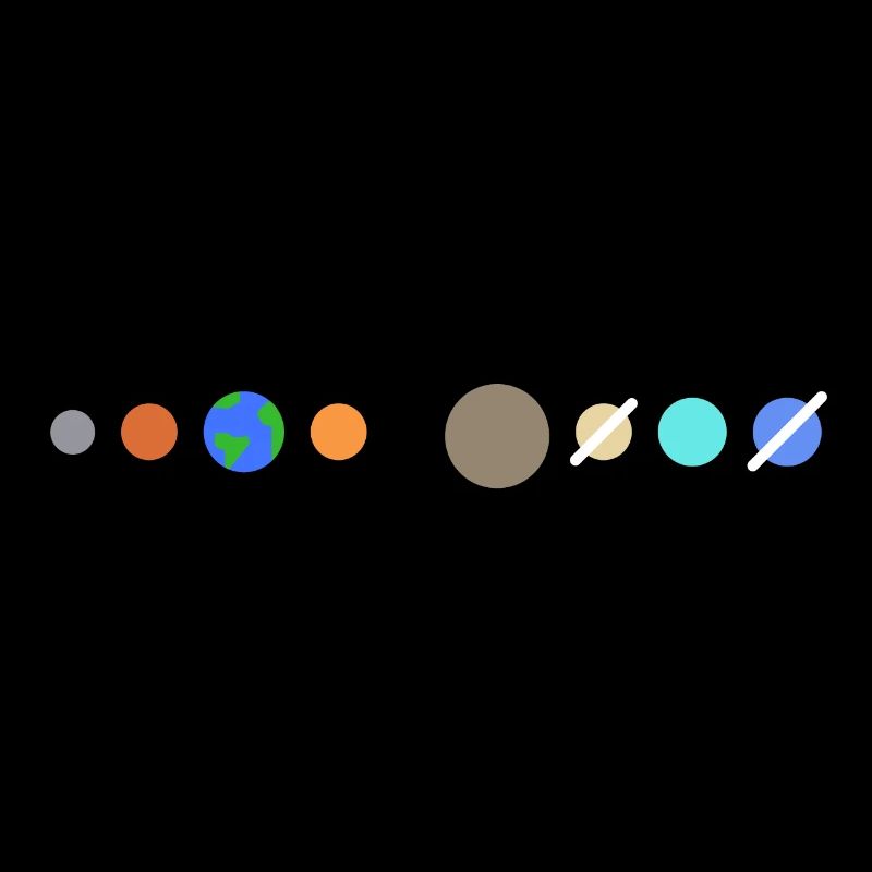 Solar system planets