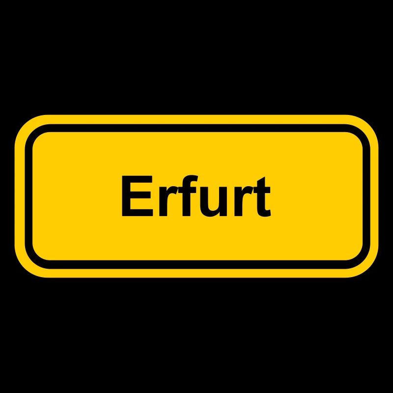 Ortsschild Erfurt Ort Schild Ortstafel