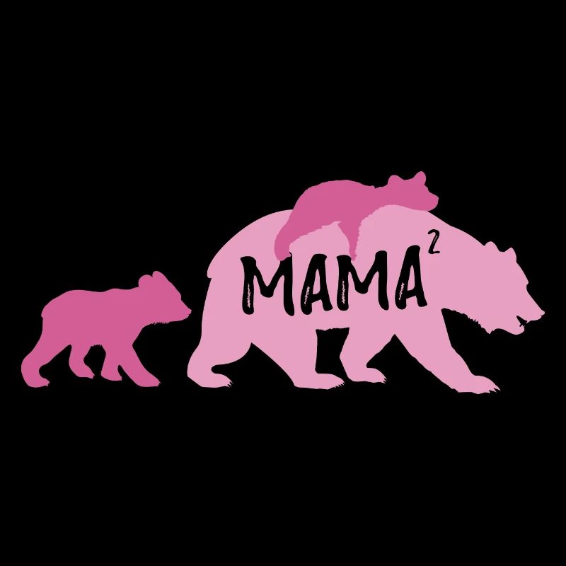 Mama Bear haut 2 petits