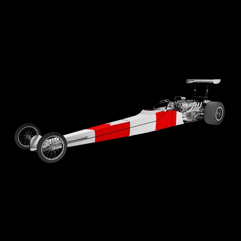 Voiture de course Dragster