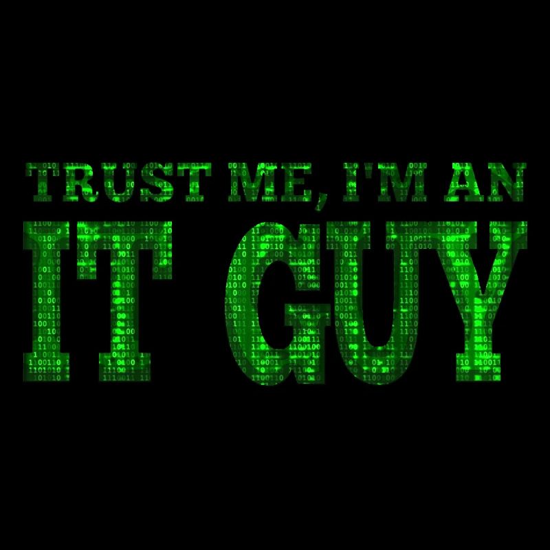 IT guy support geek computer computer geek technician