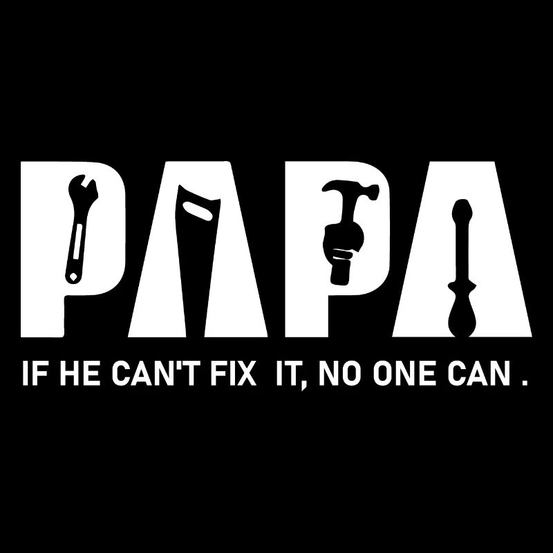 Papa can fix it tool box Father's Day