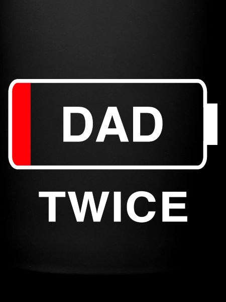 Dad twice