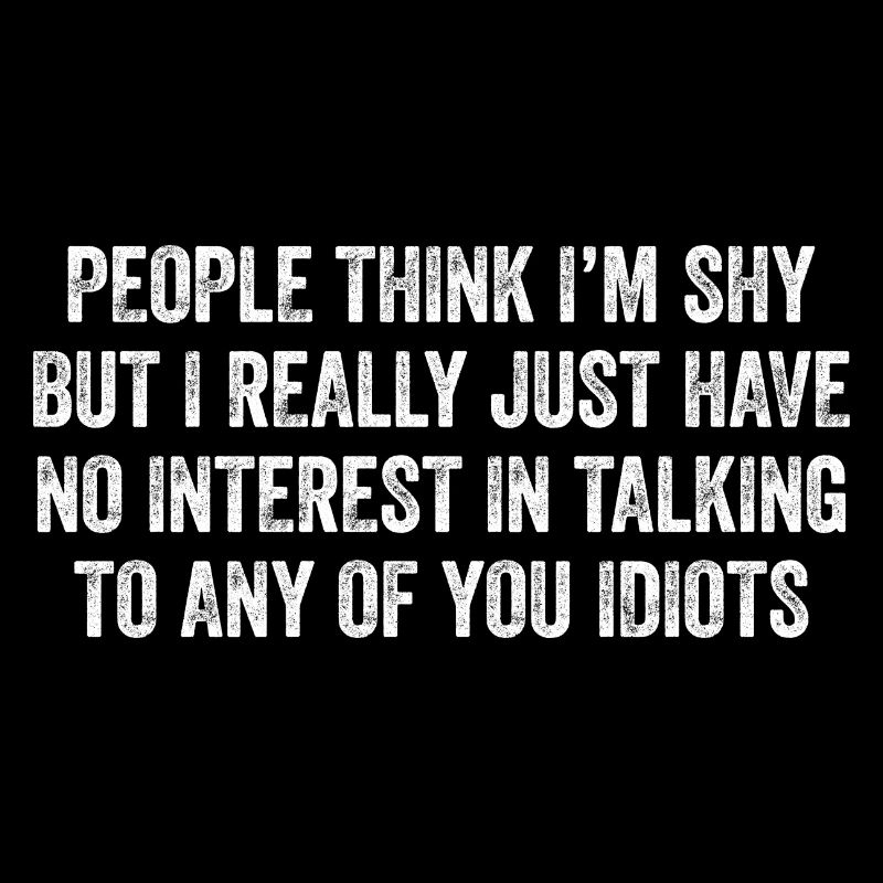 Introverted and honest