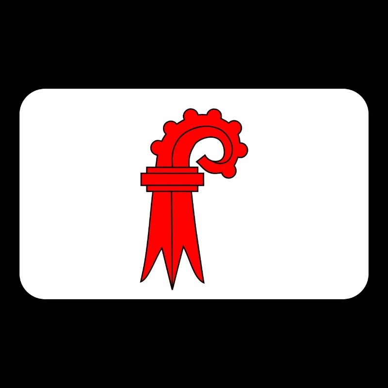 Vignette de drapeau ou logo de Bâle-Campagne
