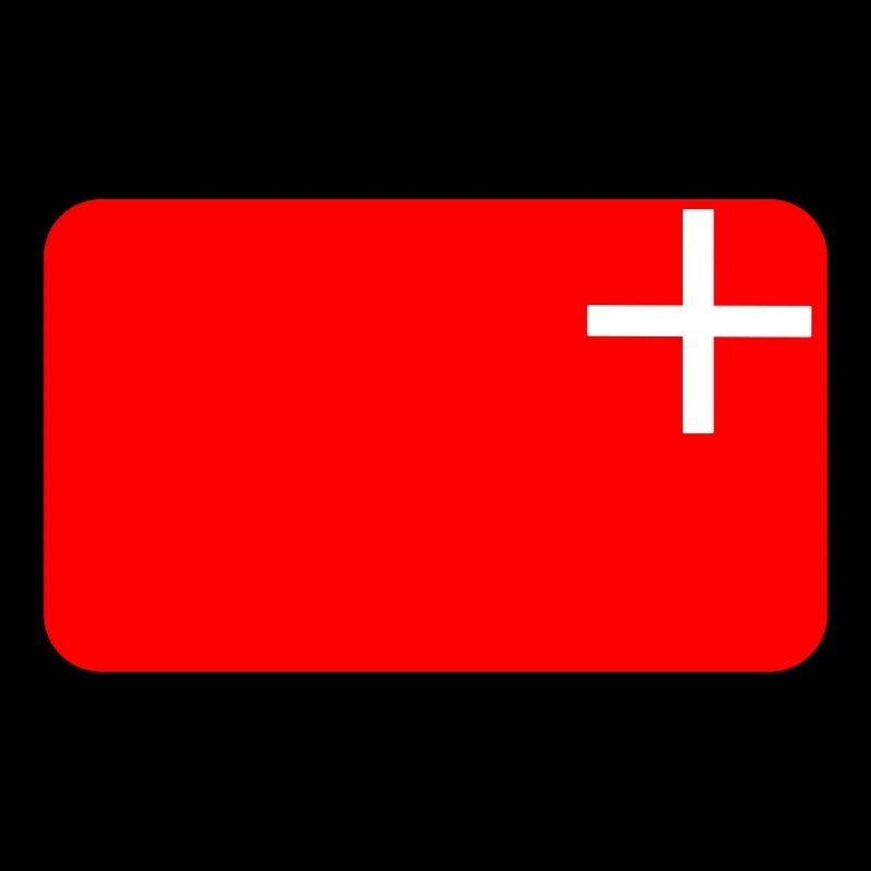 Vignette de drapeau ou logo de Schwyz