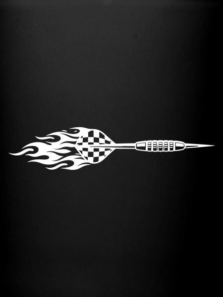 Symbole de fléchette Feu