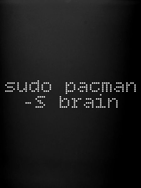 sudo install -S brain