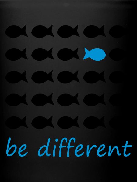 Be different
