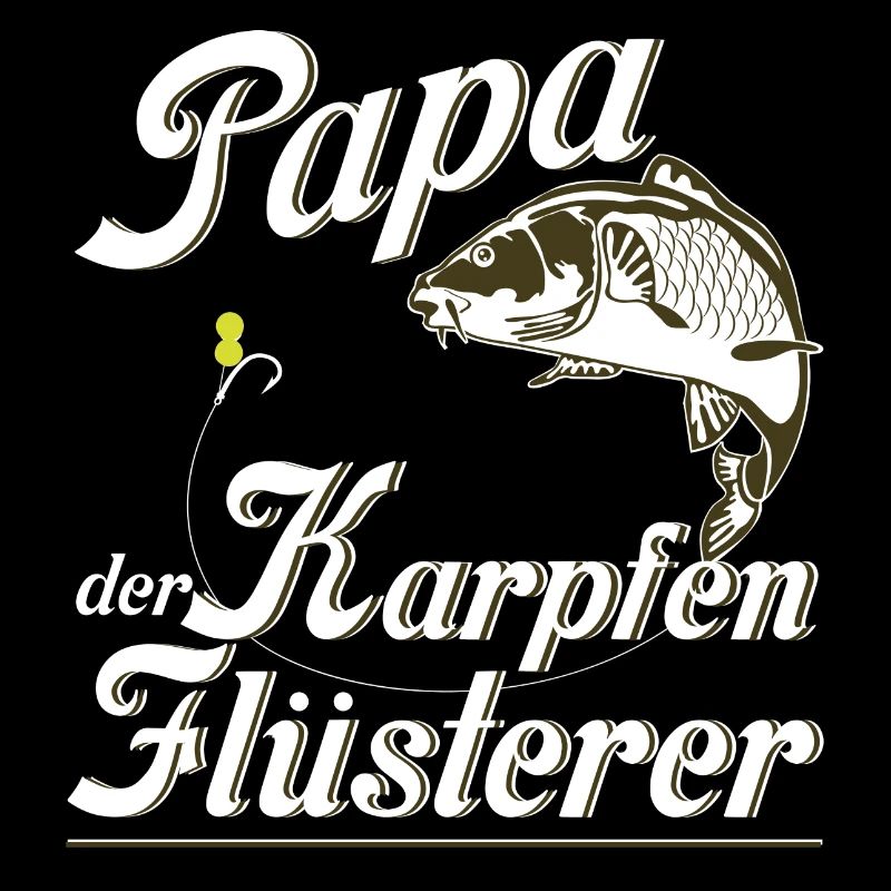 Papa der Karpfen Flüsterer