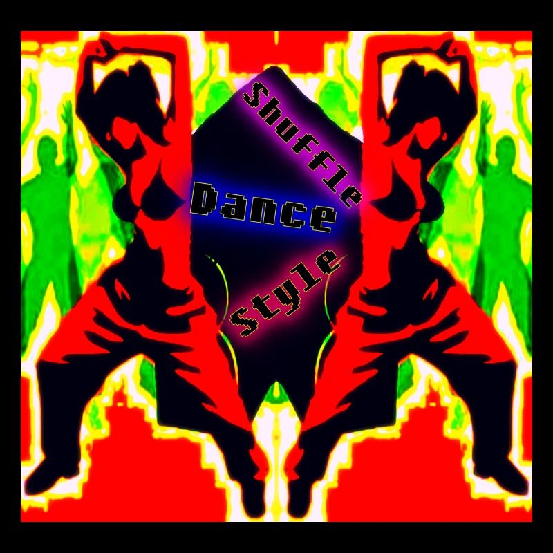shuffle dance rave mädchen