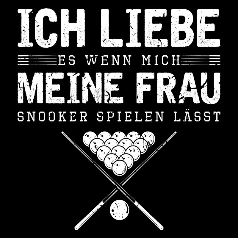 Ich Liebe Snooker Spielen Snooker Queue