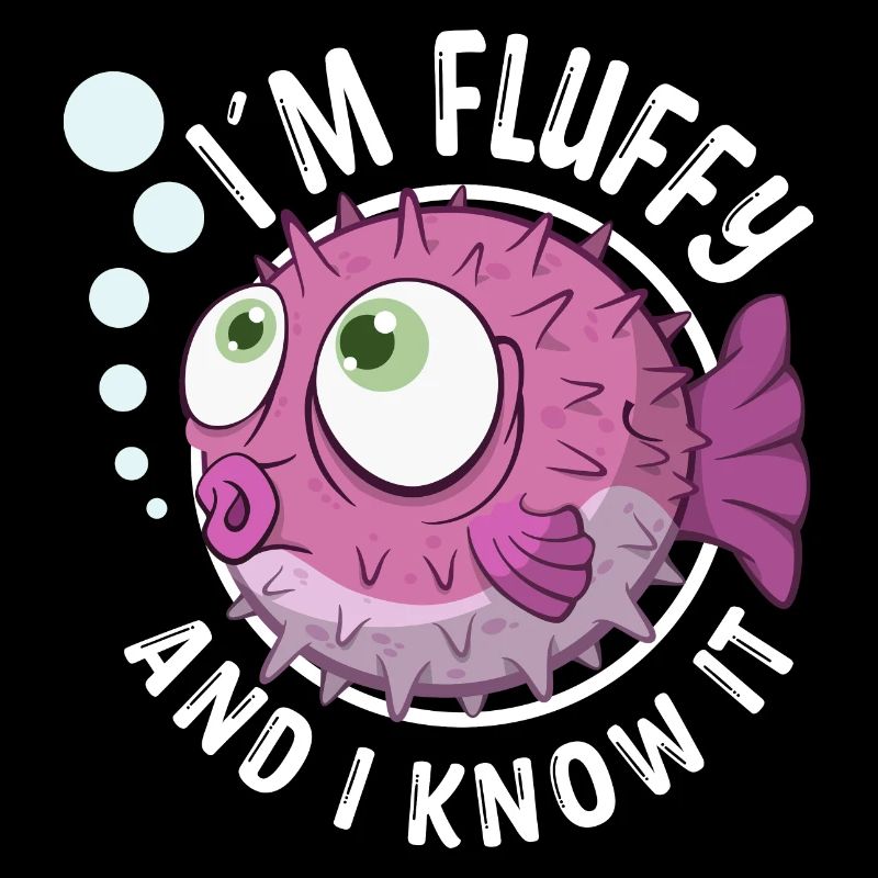 kugelfisch fluffy and know it pufferfish fugu fish
