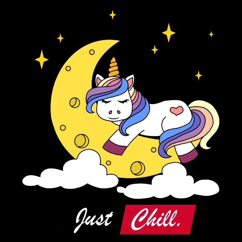 Einhorn einfach chillen