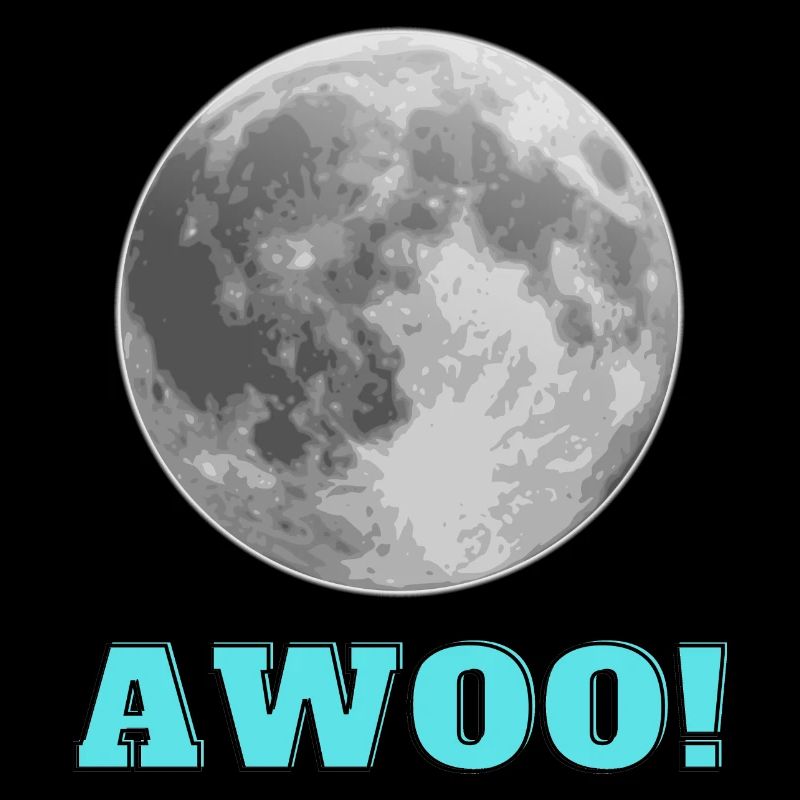 Awoo full moon, werewolves