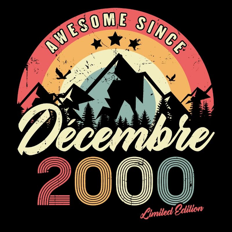 Cadeau D'anniversaire En Décembre 2000 Vintage