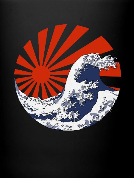 Soleil levant de Kanagawa