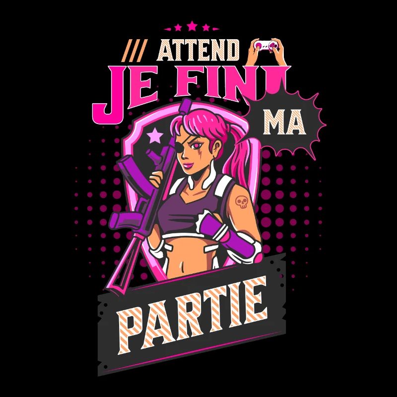 GAMEUSE - Attend Je Fini Ma Partie