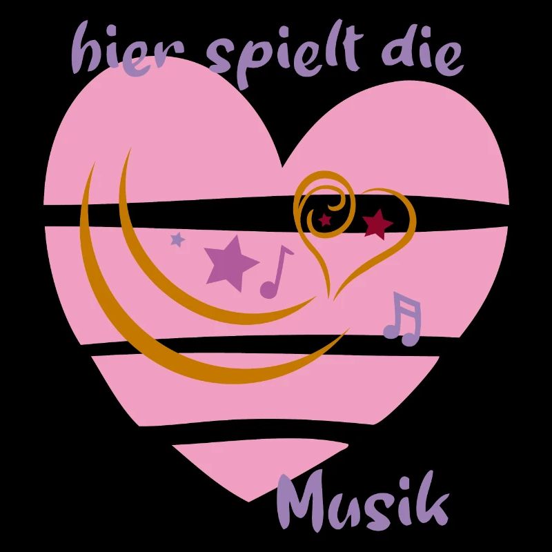 Musik, Herz, Noten