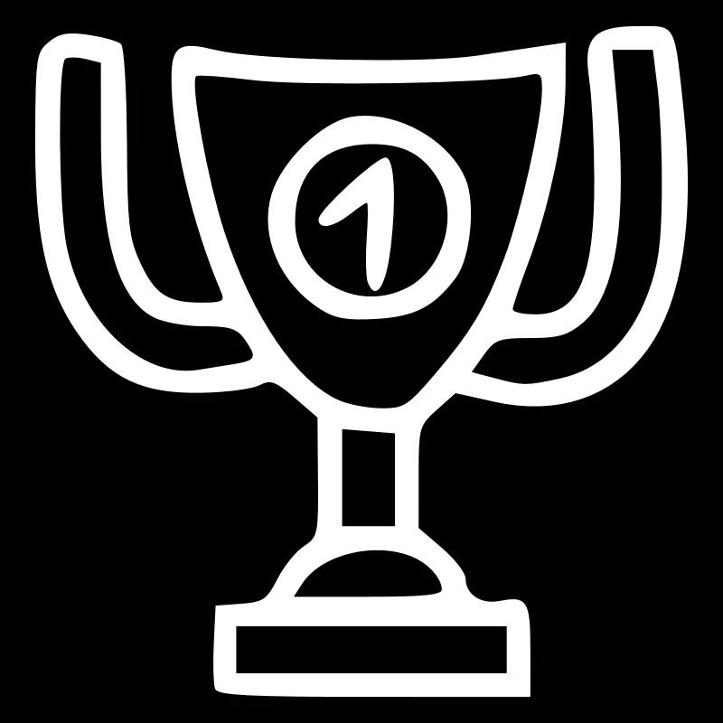 Cup Drawing Win Sketch White