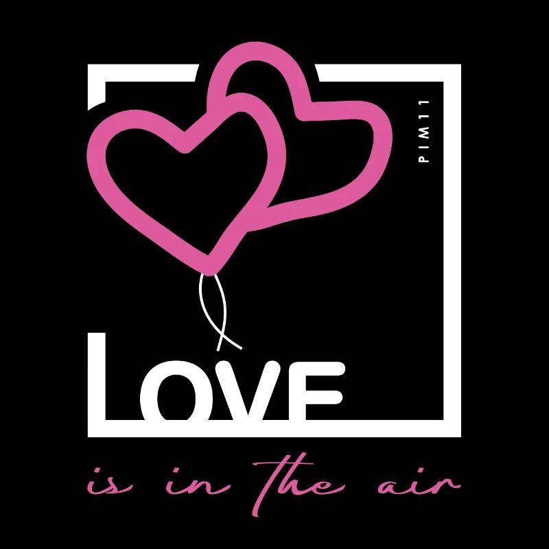 L’amour est coloré dans l’air