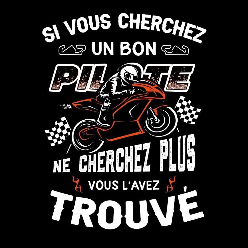 Motard - Pilote de Moto de Course