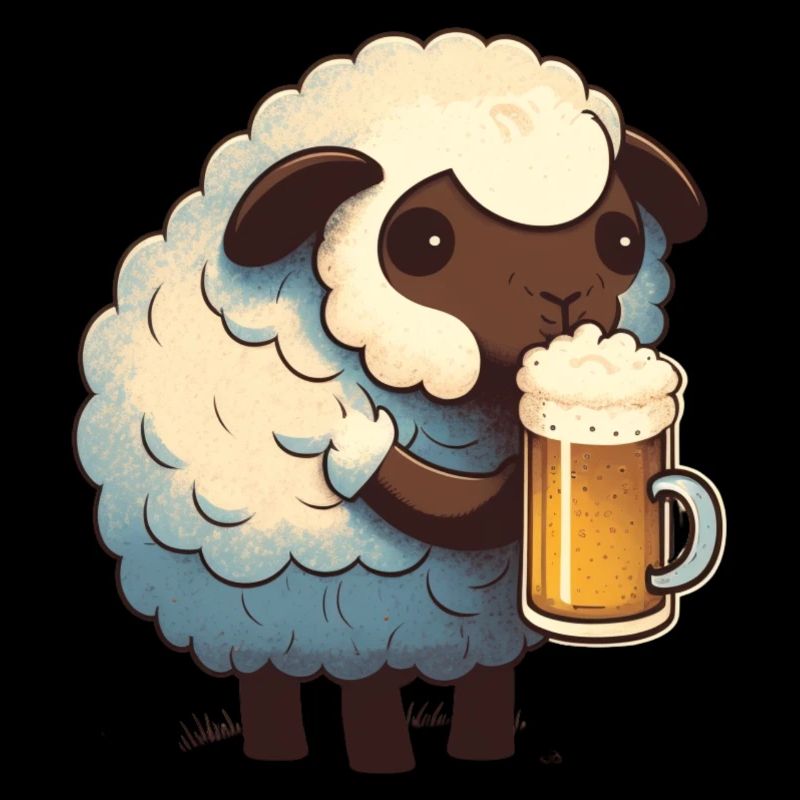 Petit mouton mignon à la bière