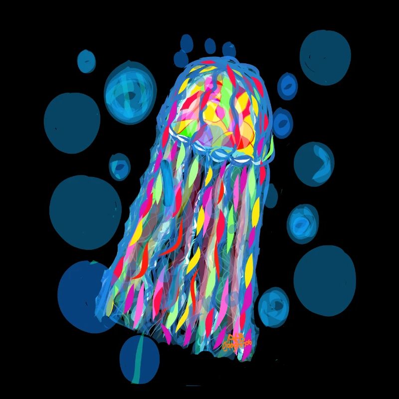 Bunte Quallen