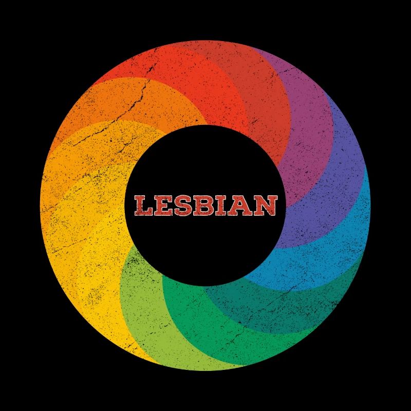 Regenbogen Ring "Lesbian" Rot