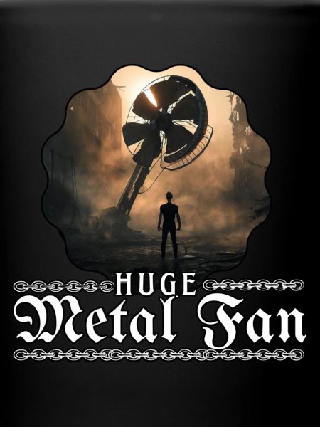 huge metal fan