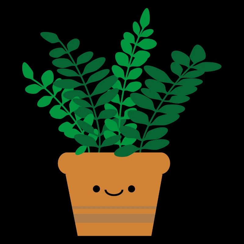 Süßes Green Pals Design „Glücksfeder“